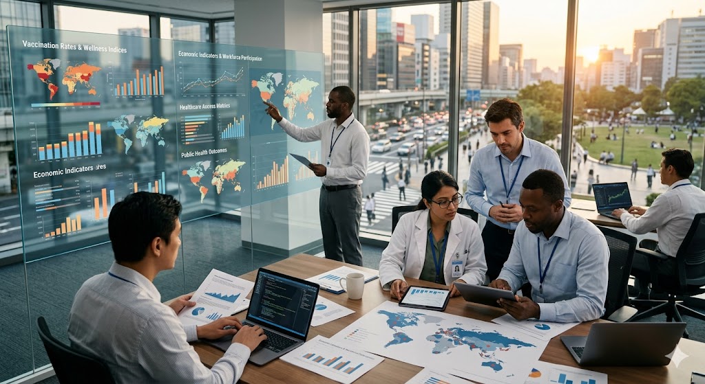 Global Health Research on Economic Recovery and Public Wellness