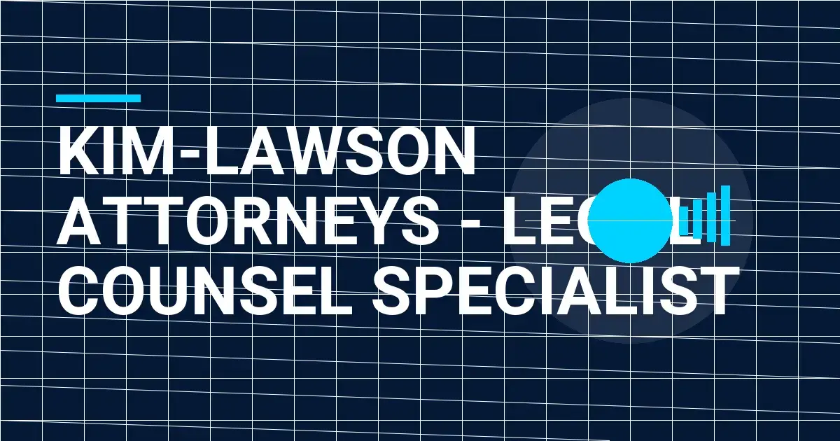 Kim-Lawson Attorneys - Legal Counsel Specialist