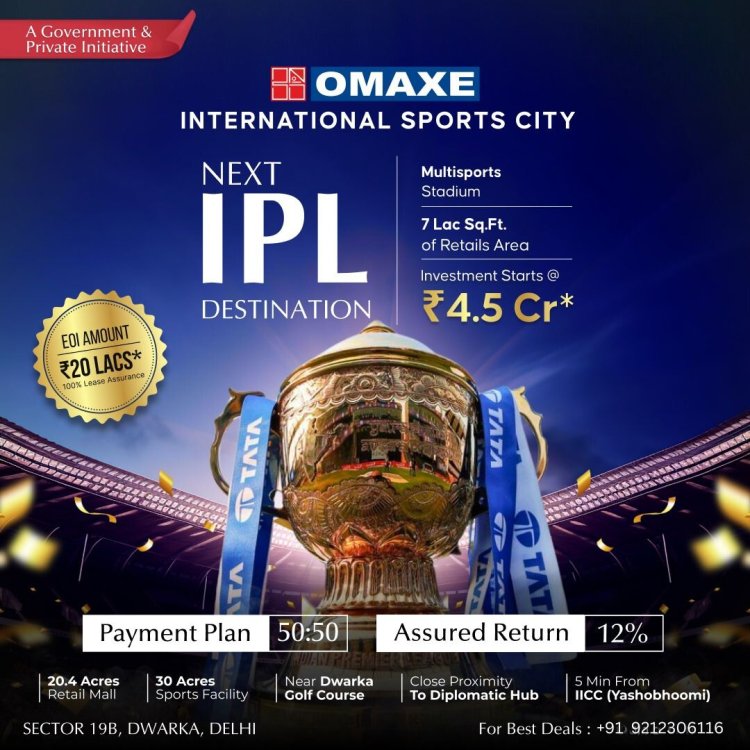 Why Omaxe Sports City Dwarka Sector Stands Out